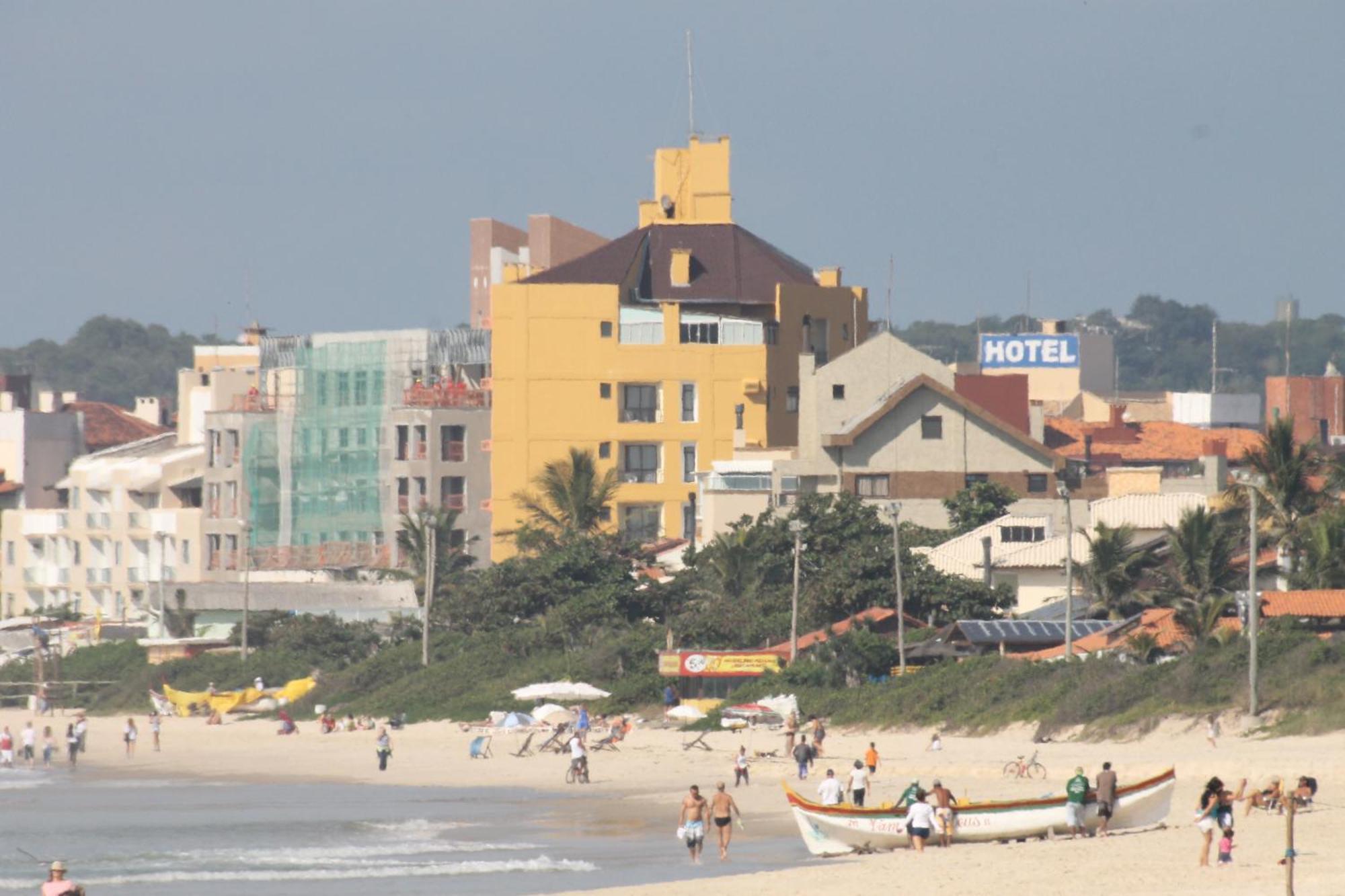 Palm Beach Apart Hotel ฟลอเรียนอโปลิส ภายนอก รูปภาพ